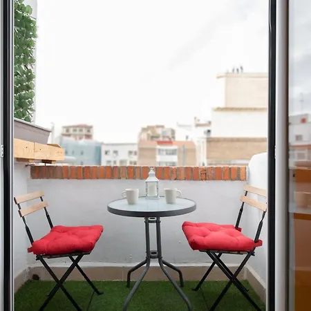 Atico Teatro - Terraza - Ascensor *