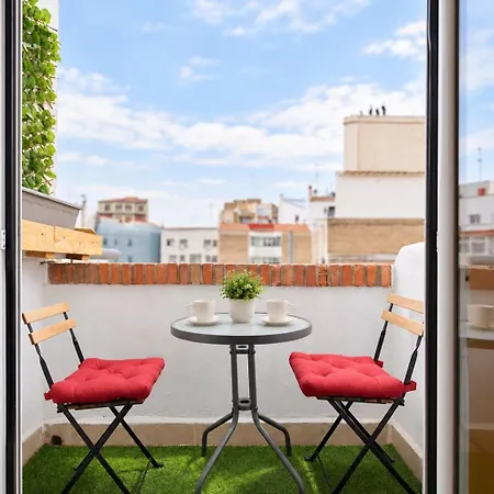 ático Teatro - Terraza - Ascensor Saragozza